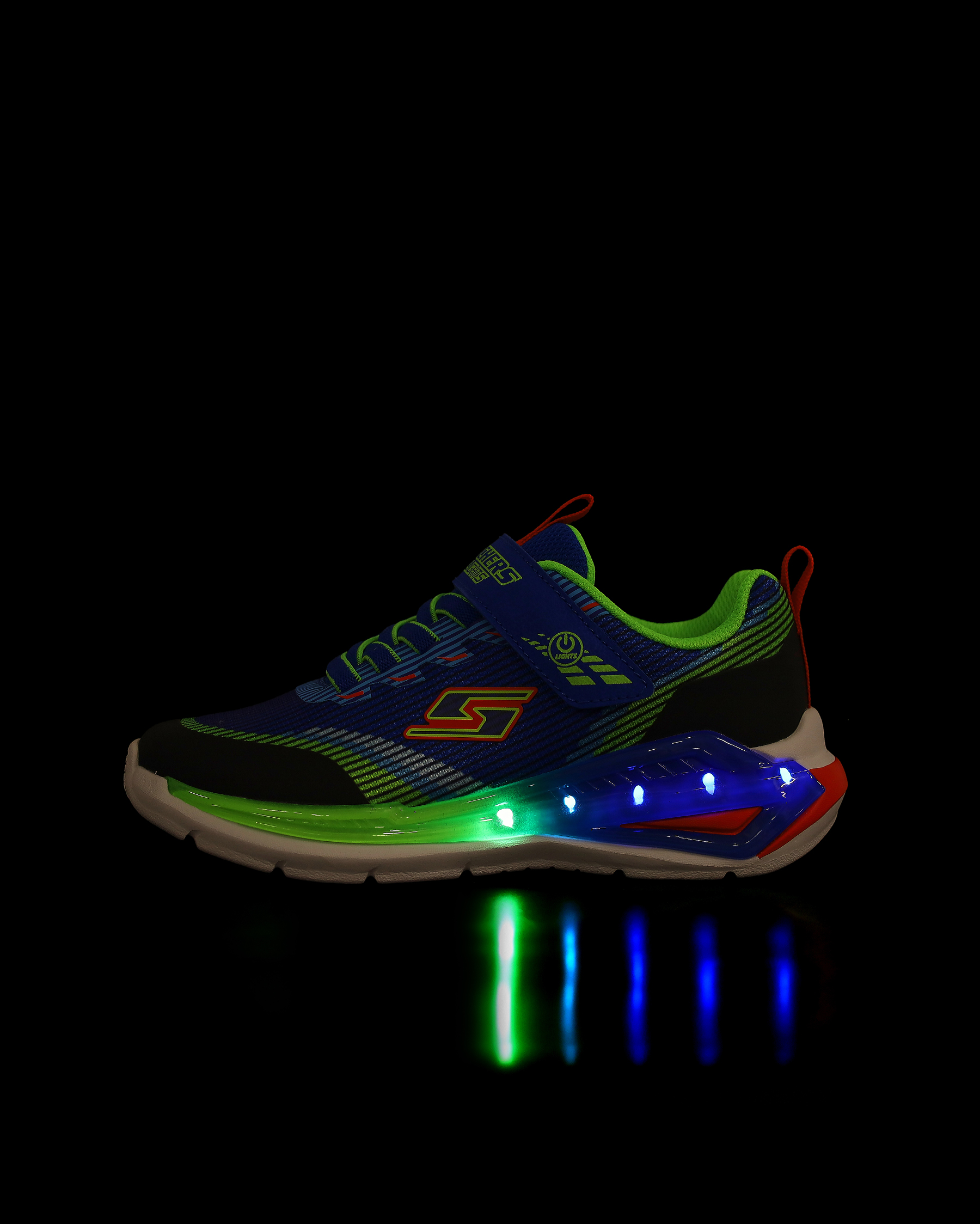 Skechers Tri-namics 2.0 Büyük Erkek Çocuk Mavi Işıklı Spor